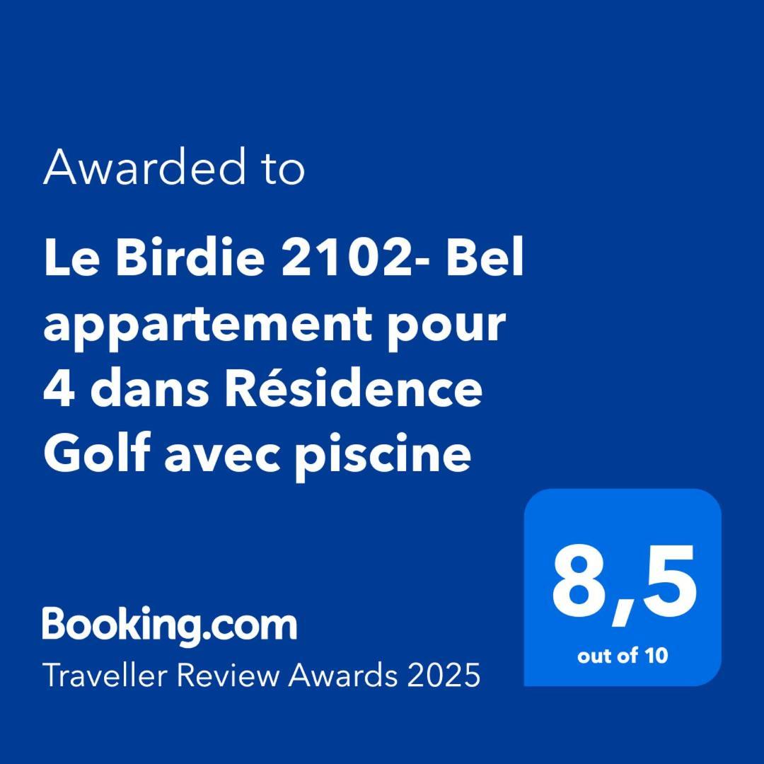 Le Birdie 2102- Bel Appartement Pour 4 Dans Residence Golf Avec Piscine Deauville Exterior photo